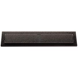 Arregui 1832D33 Letter Plate 248 x 73 mm Black