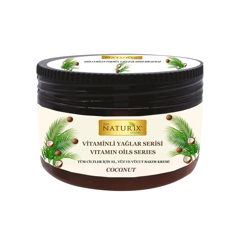 Crema De Manos, Rostro Y Cuerpo Con Aceite De Coco