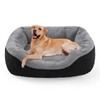 INVENHO Large Dog Beds Large Sized, Washable Orthopedic Warming Soft