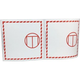 InStockLabels.com Dangerous Goods In Excepted Quantities Labels | 4.125 Inch Square - 500 Pack