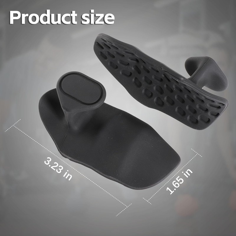 Anti-Slip Workout Grips - Ergonomic Rubber Hand Protector Gloves for