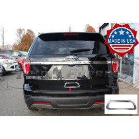 Trims Express fit:2016-2019 Ford Explorer Rear Door Handle Cover Sticker Liftgate Stainless 1P