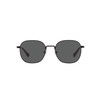 Persol PO1009S Square Sunglasses, Black/Dark Grey, 52 mm
