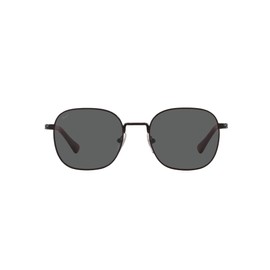 Persol PO1009S Square Sunglasses, Black/Dark Grey, 52 mm
