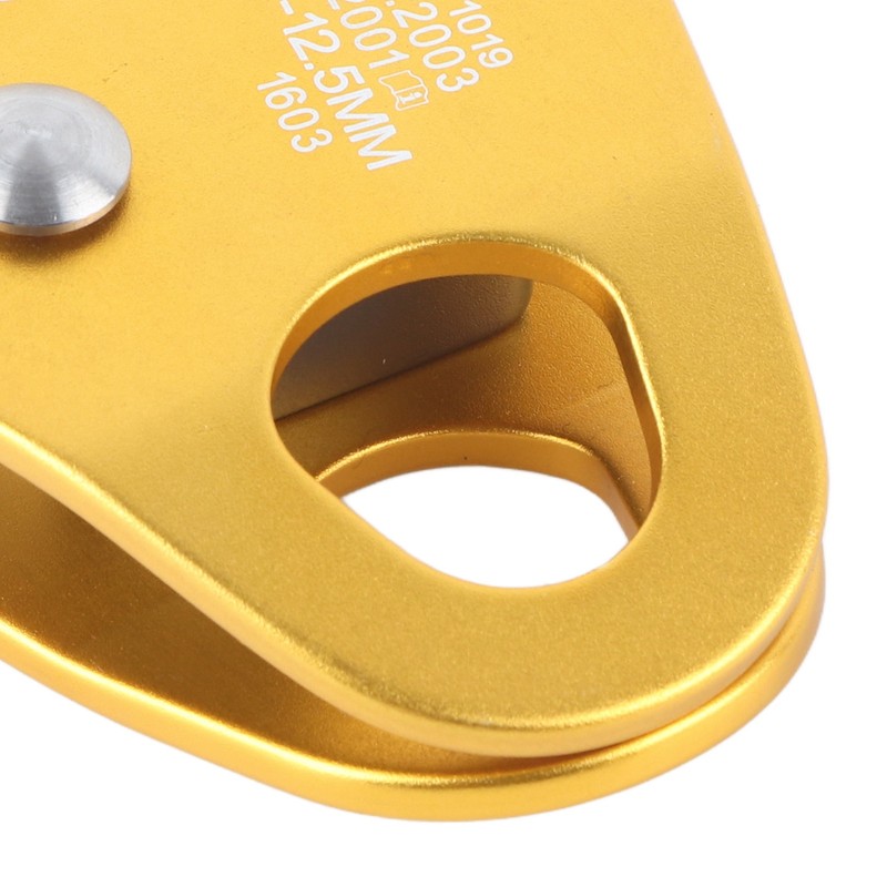 Self Braking Stop Descender for 11‑12.5mm Rope Clamp Grab Rescue
