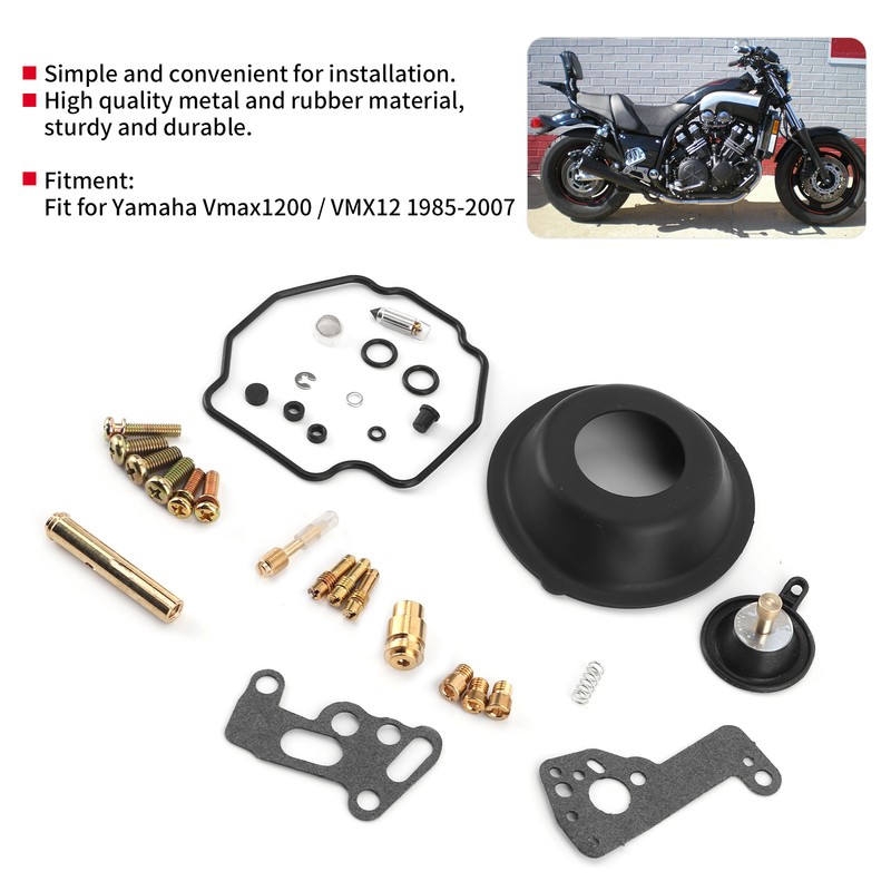 Motorbike Carburetor Carb Rebuild Kit Accessories Fit for Yamaha Vmax1200