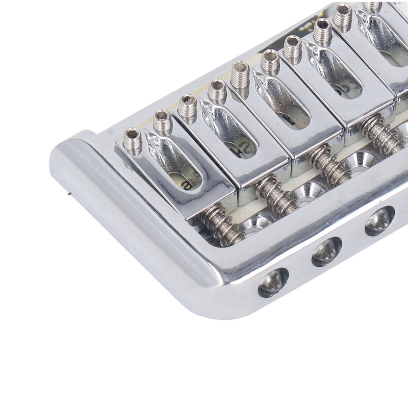 Hardtail Bridge with Saddles Metal 6 String Fixed Replacement for