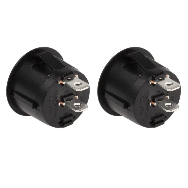 cyclingcolors 2 x Rocker Switch 2-Pin 230V 4A R13 On