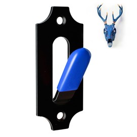 LAJIAOZ European Mount Skull Hangers with Free Silicone Protector Deer Skull Mount Hanger for Indoor Outdoor Deco, Hanging Antelope, Cattle, Coyote and Small Game Animals(1Pcs, Blue)