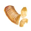 PAPSTAR 50 Finger Food Bowls, Pure Wood, 14 cm x