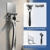 Men's Razor 6-Blade + TOP Trimmer, 1 Handle + 2