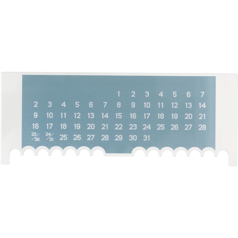 San-X Rilakkuma "Gaming Rilakkuma" Acrylic Perpetual Calendar CD39601 H75xW155mm