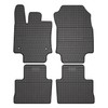OMAC Floor Mats for Toyota RAV4 2019-2024 Car Mats All Weather 3D Custom Fit Rubber Mat Waterproof Odorless TPE Floor Liners Laser Measured Non-Slip (Black)