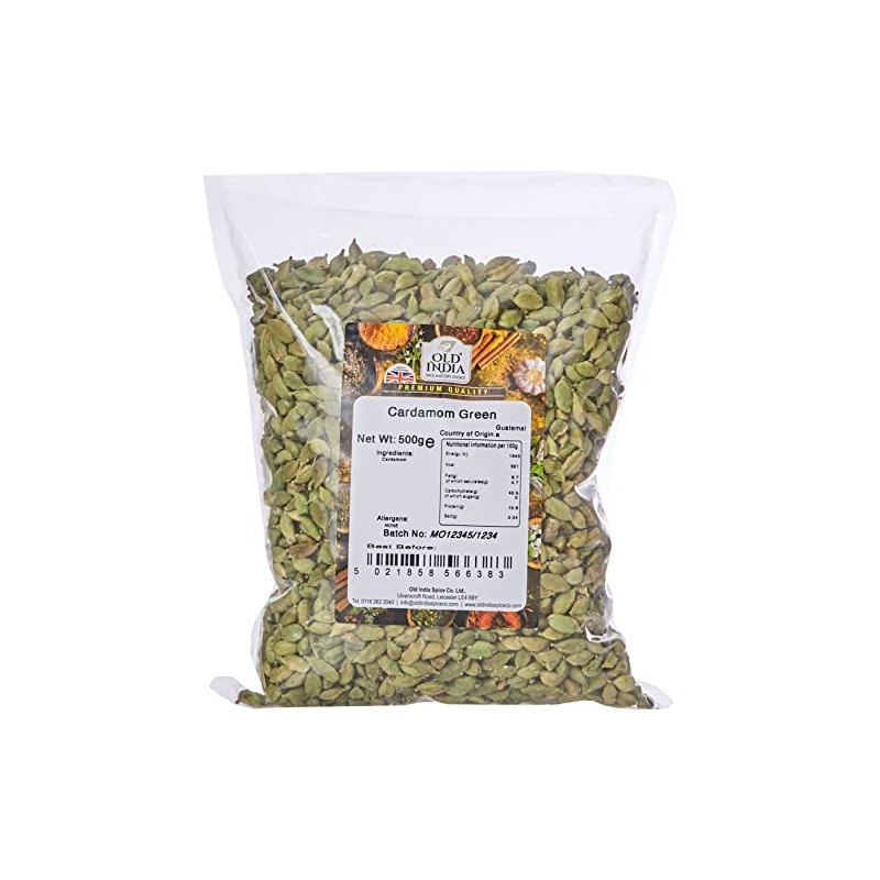 Old India Green Cardamom Pods 500 g