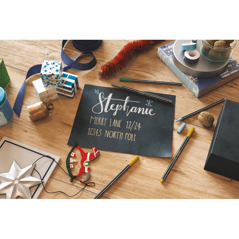 Metallic Premium Felt Tip Pen - STABILO Pen 68 Metallic