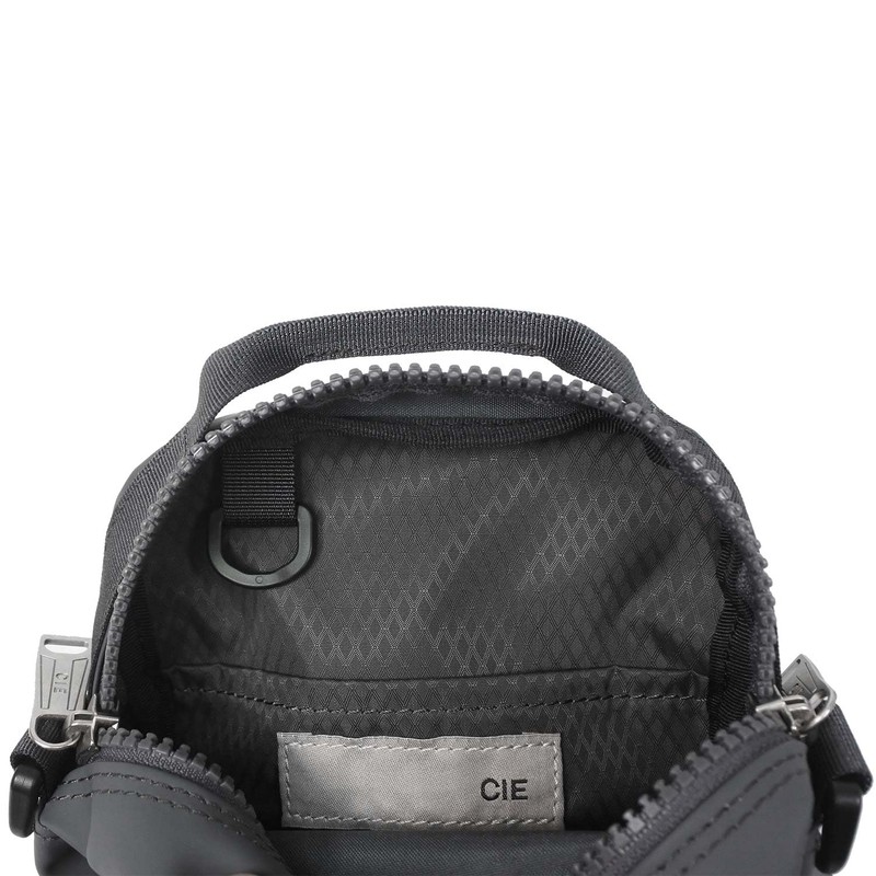 CIE GRID-3 SHOULDER BAG-04 Black, Lightweight, Waterproof Material, Made in