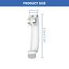 16598ET00A Air Filter Box Housing Clips 4 Pcs Silver Durable