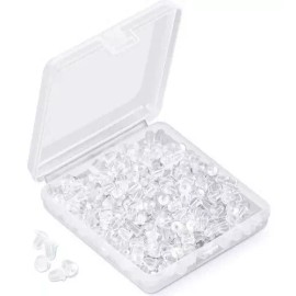 BTYBOX;Pendientes Aretes Tapones De Silicona Para Pendientes 1000 Piezas