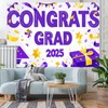 BlissYard Graduation Banner 2025 Congrats Grad for Party Decor Graduation
