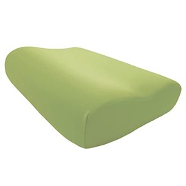 Edda Lux Cover Suitable for Tempur Original Sleeping Pillow S, M, L and XL, 50 x 31 cm, Shape-Retaining Jersey Cushion Cover for Neck Support Pillow, Made of 100% Cotton, Olive