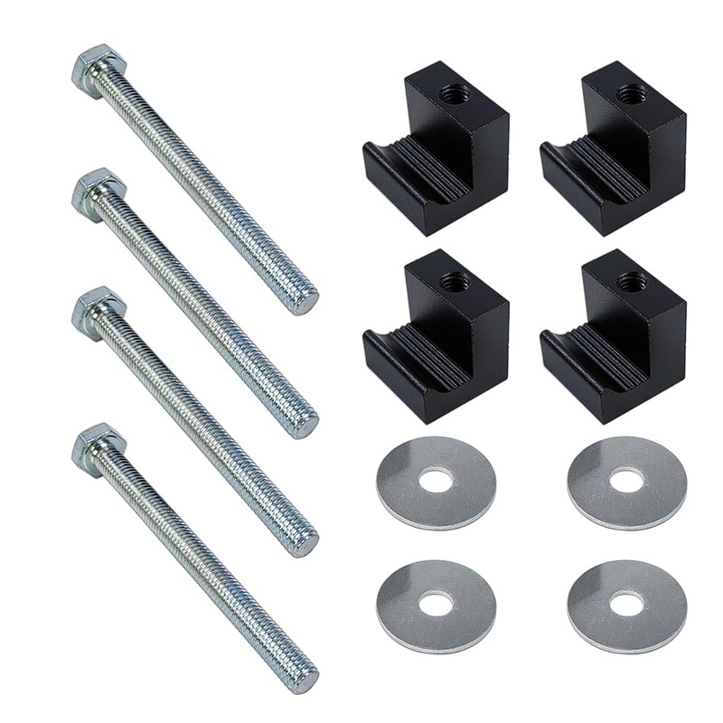 Truck Tool Box Mounting Kit Aluminum Alloy J Hooks Pickup