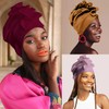 Babalet Stretch Turban Hats for Women - African Double-Layered Headwraps