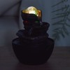 Indoor Fountain Zen Cascade Relaxing Bright Colourful LED, Useful Gifts