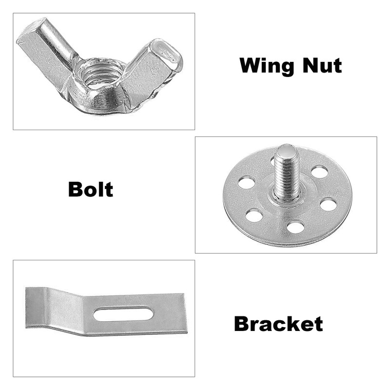 Nisorpa Undermount Sink Clips 20 Pack Kit, Undermount Bathroom Sink