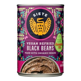 UD_Siete Case of 12-16 oz Black Refried Beans