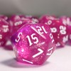 10PCs D20 Polyhedral Dice Set 22mm for DND RPG MTG