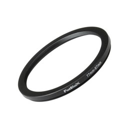 Fotodiox 04sr7767 Metal Step Down Ring, Anodized Black Metal 77mm-67mm, 77-67 mm