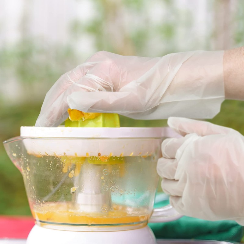 joeji's Kitchen 100pcs Eco Friendly Biodegradable Disposable Gloves - Medium