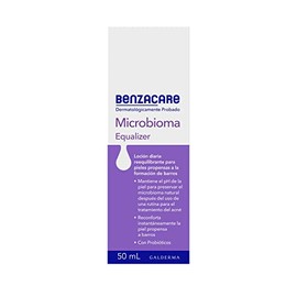 BENZACARE Microbioma Equalizer Locin Hidratante Facial 1 pz 50 ml Hidrata y Calma la Piel Despus de Usar un Tratamiento para Acn Dermatolgicamente... 