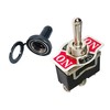 Heavy Duty Toggle Switch with Rubber Boot SPDT Momentary Center Off Both Sides 20 Amp