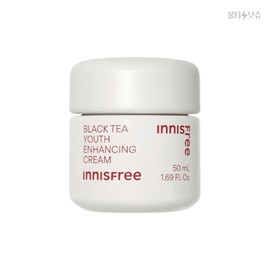 Innisfree Skin Elasticity Hypoallergenic Black Tea Youth Enhancing Cream 50ml x 1 / 이니스프리 피부탄력 저자극 블랙티 유스 인핸싱 크림 50ml 1개