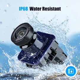 Deyisha Rear View Backup Camera Compatible with Ford F150 2010-2014, Ford Mustang 2015-2020 and Lincoln MKC 2015-2019, Park Assist Backup Camera OE EL3T-19G490-AA, BL3Z-19G490-B, EL3Z-19G490-D