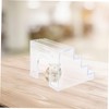 Sosoport Acrylic Hamster Climbing Ladder Bite-Resistant Small Animal Ladder for