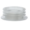 Hulthor Internal Flush Cone for Toilet Cistern – Clear Rubber