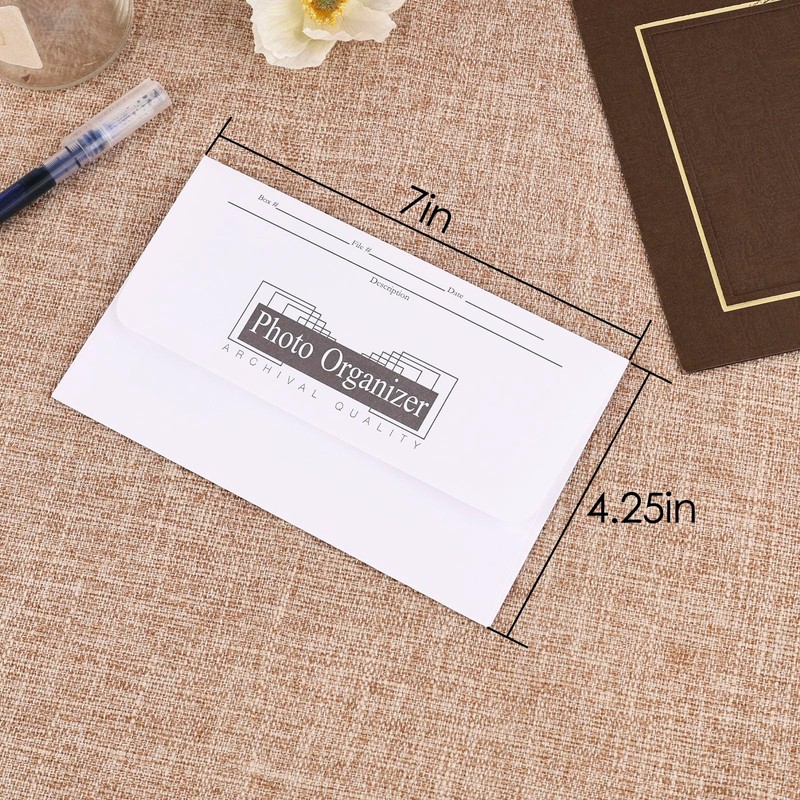 Lineco Photo File Envelopes 4X6 Inch 25/Pk