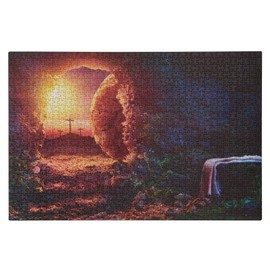 The Resurrection 1000 Piece Jigsaw Puzzle for Adults Indoor Family Activity, 500 x 750 mm