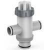 POOLHACKER Pool Fittings Dual Split Hose Plunger Valve, Pool Parts
