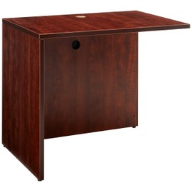 Lorell Return Shell, 35 by 24 by 29-1/2-Inch, Cherry