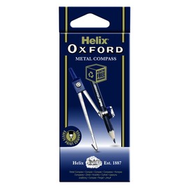 Helix Oxford Metal Compass & Pencil