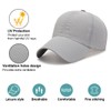 Baynetin Mesh Baseball Cap, Men's Breathable Quick Drying Baseball Cap,