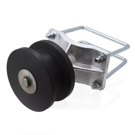 4" Cantilever Gate Roller with Square Post, 2" Chain Link Fence Gate Frame-Cantilever Gate Wheels Cantilever Slide Gates (Square) (Square)