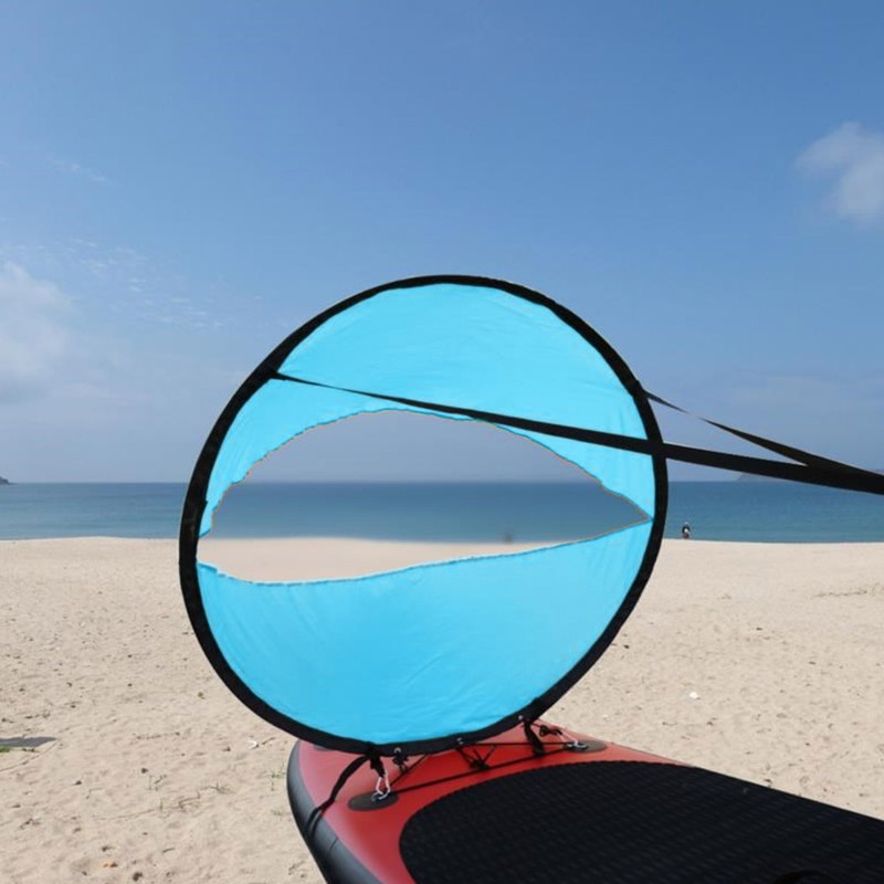 108cm Durable Portable Folding Downwind Wind Paddle Board Kayak Sail