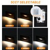 CLOUDY BAY 120V 5CCT Dimmable LED Indoor Outdoor Step Light,2700K/3000K/3500K/4000K/5000K,Stair