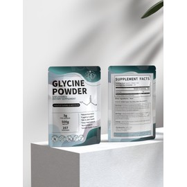 Glycine Powder - Glycine Supplements, Glycine 3000mg - Glycine Amino Acid Supplement, Pure & Gluten Free - Great Sugur Subsitute 3000mg per Serving, 1kg (2.2 lbs) (Pack of 1)