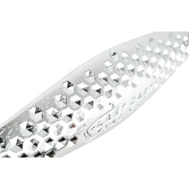 LAST CAST TACKLE - Plantilla de diamante hexagonal martillado chapado en cromo de 2 a 8 onzas, paquete de 2 unidades, 3 tamaños para elegir (4 onzas)