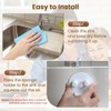 Semcide Sponge Holder, Sink Caddy w/Suction Cup Installation, Sponge Organizer